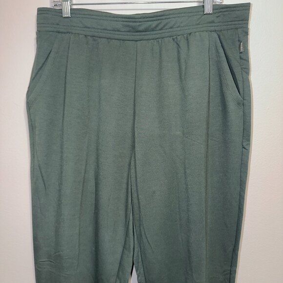Eddie Bauer Women's Size Large Green Lounge Jogger Pants Performance Stretch Sof - Picture 4 of 7
